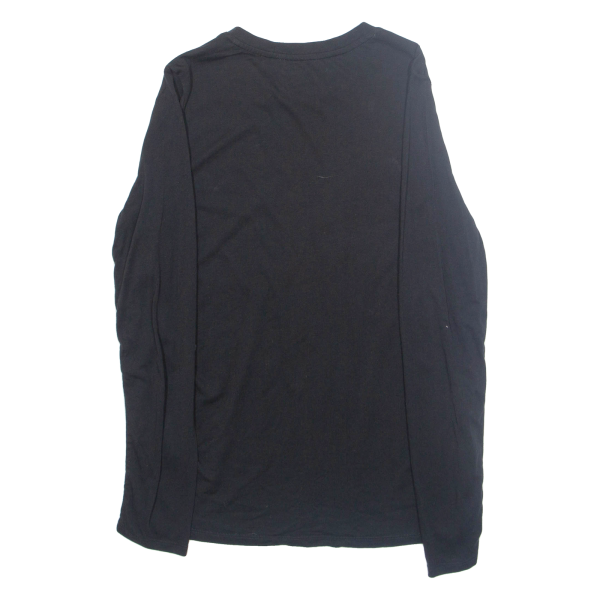 DKNY Mens T-Shirt Black Long Sleeve M Sale