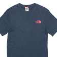 THE NORTH FACE Mens T-Shirt Blue XXS Cheap