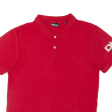 DKNY Mens Polo Shirt Red XL Sale