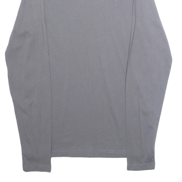 THE NORTH FACE Mens T-Shirt Grey Long Sleeve XS Fashion