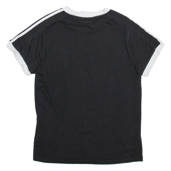 ADIDAS Womens T-Shirt Black UK 8 Online