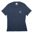 BARBOUR Slim Fit Mens T-Shirt Blue L For Cheap