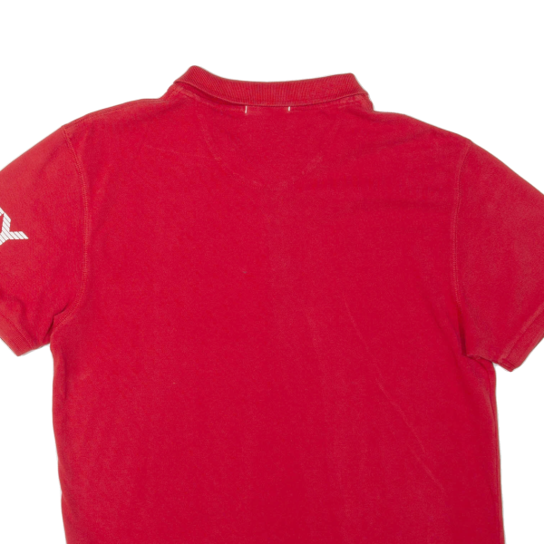 DKNY Mens Polo Shirt Red XL Sale