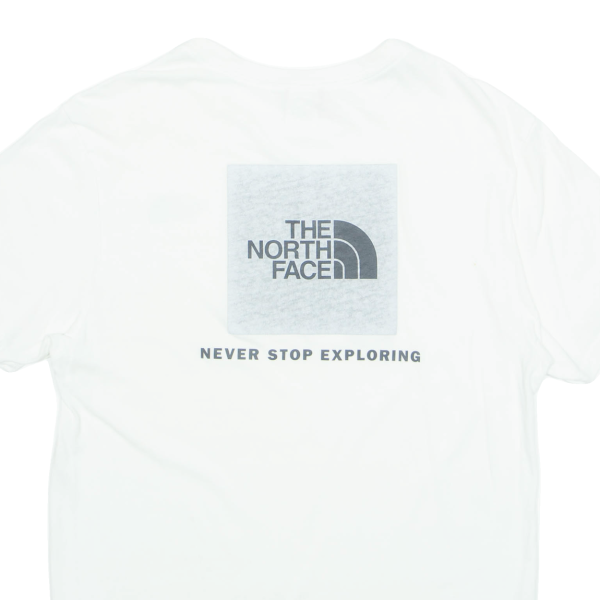 THE NORTH FACE Mens T-Shirt White S Supply