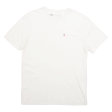 LEVI S Mens T-Shirt Cream S Hot on Sale