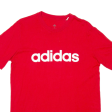 ADIDAS Mens T-Shirt Red S Online