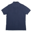 REPLAY Mens Polo Shirt Blue L Hot on Sale