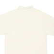 NIKE Mens Polo Shirt Cream XL For Discount