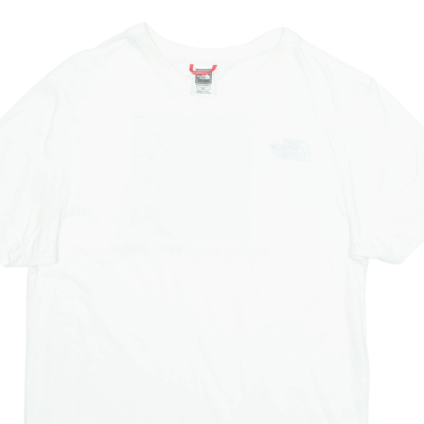 THE NORTH FACE Mens T-Shirt White S Supply