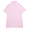 TOMMY HILFIGER Slim Fit Mens Polo Shirt Pink M Sale