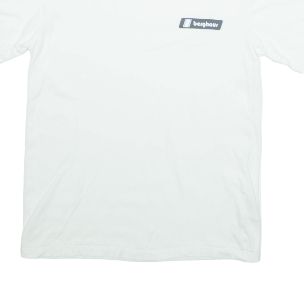 BERGHAUS Mens T-Shirt White S For Discount