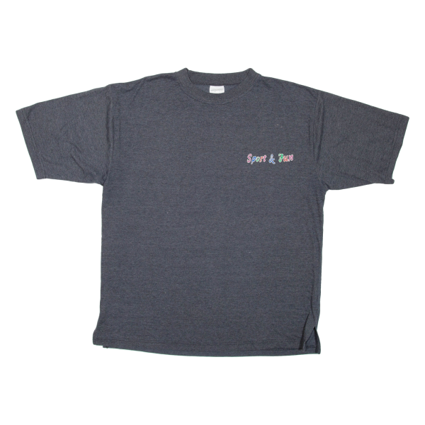 Sport & Fun Mens T-Shirt Grey 2XL Discount