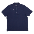 KAPPA Mens Polo Shirt Blue L Sale