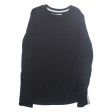 DKNY Mens T-Shirt Black Long Sleeve M Sale