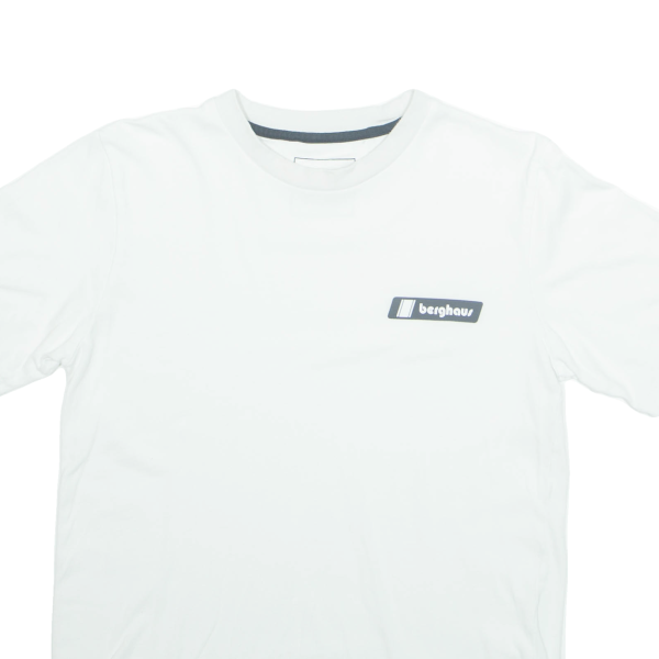 BERGHAUS Mens T-Shirt White S For Discount