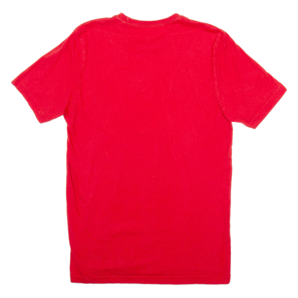 ADIDAS Mens T-Shirt Red M on Sale