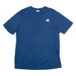 ADIDAS Mens T-Shirt Blue L Fashion