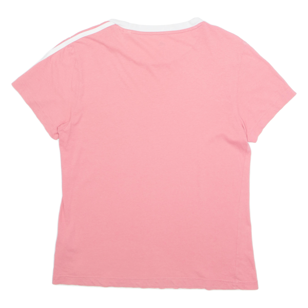 ADIDAS Womens T-Shirt Pink XS on Sale