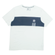 ADIDAS Mens T-Shirt White M For Discount