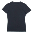 CALVIN KLEIN Womens T-Shirt Blue S Fashion