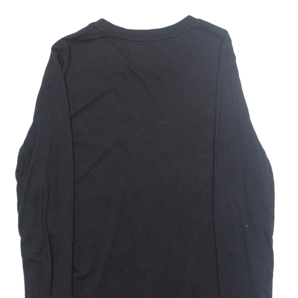 DKNY Mens T-Shirt Black Long Sleeve M Sale