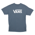 VANS Mens T-Shirt Grey M Supply