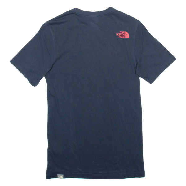 THE NORTH FACE Mens T-Shirt Blue XXS Cheap