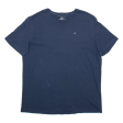 TOMMY HILFIGER Mens T-Shirt Blue XL Online now