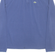 LACOSTE Girls Polo Shirt Blue Long Sleeve 16Y For Discount