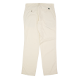 DOCKERS Khakis Mens Trousers Cream Regular Straight W36 L34 Hot on Sale