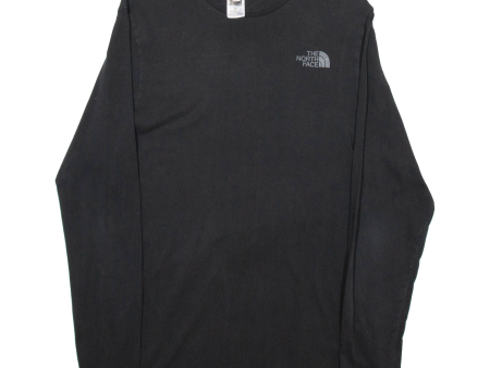 THE NORTH FACE Mens T-Shirt Black Long Sleeve S Online Sale