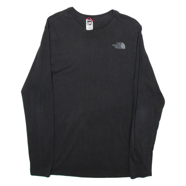 THE NORTH FACE Mens T-Shirt Black Long Sleeve S Online Sale