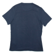 BARBOUR Slim Fit Mens T-Shirt Blue L For Cheap