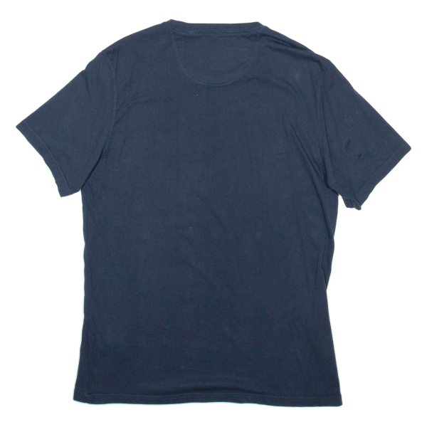 BARBOUR Slim Fit Mens T-Shirt Blue L For Cheap