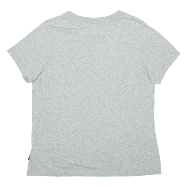 CONVERSE Classic Fit Mens T-Shirt Grey L For Discount