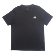 ADIDAS Mens T-Shirt Black L Discount