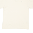 NIKE Mens Polo Shirt Cream XL For Discount