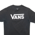 VANS Classic Fit Womens T-Shirt Black L on Sale