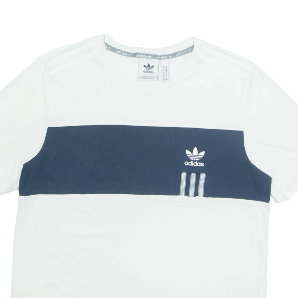 ADIDAS Mens T-Shirt White M For Discount