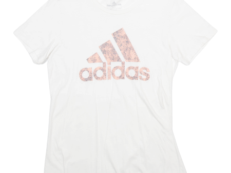 ADIDAS Amplifier Tee Womens T-Shirt White S Online now