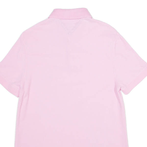 TOMMY HILFIGER Slim Fit Mens Polo Shirt Pink M Sale