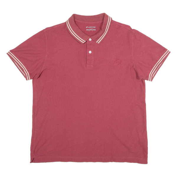 LOTTO LIFE Mens Polo Shirt Red M Online