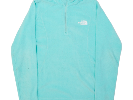 THE NORTH FACE Womens Fleece Blue 1 4 Zip XS Online