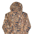 Womens Jacket Brown 90s Hooded Camouflage UK 14 on Sale