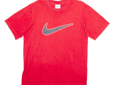 NIKE Mens T-Shirt Red M on Sale