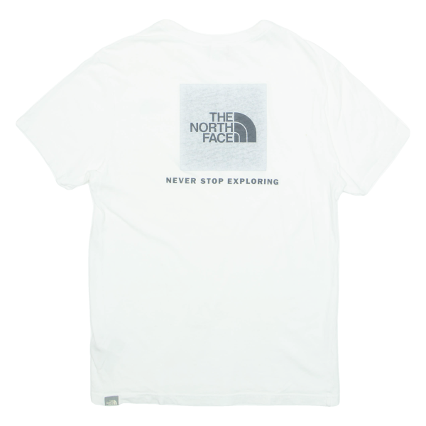 THE NORTH FACE Mens T-Shirt White S Supply