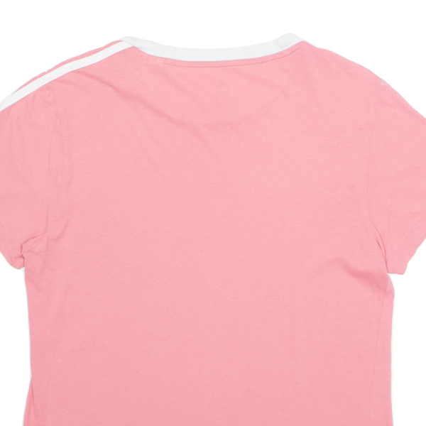 ADIDAS Womens T-Shirt Pink XS on Sale