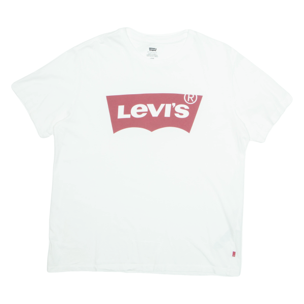 LEVI S Mens T-Shirt White L Hot on Sale