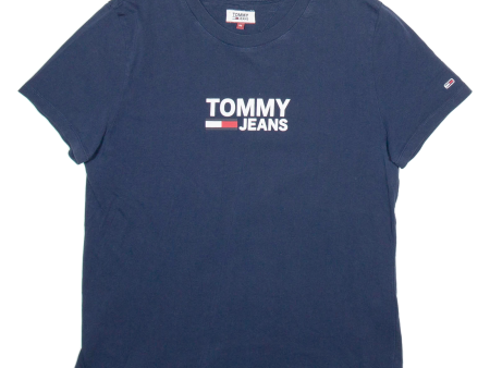 TOMMY HILFIGER Mens T-Shirt Blue M Sale