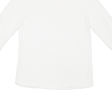 DKNY Womens Jumper White Tight Knit 3 4 Sleeve L on Sale